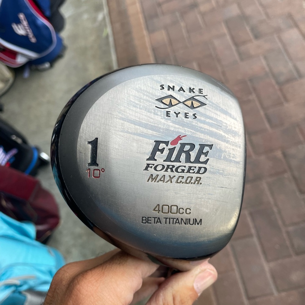 Snake Eyes Titanium Golf Driver 400 Cc / 10 De… Gem